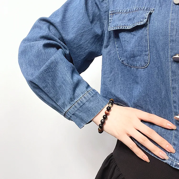 MOUNTAINS AND MANS Agate Bracelets Unisex-13