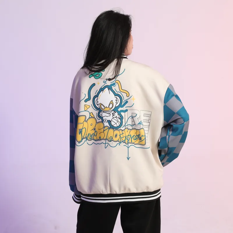 FireMonkey Baseball Jacket Fall Winter Unisex-4