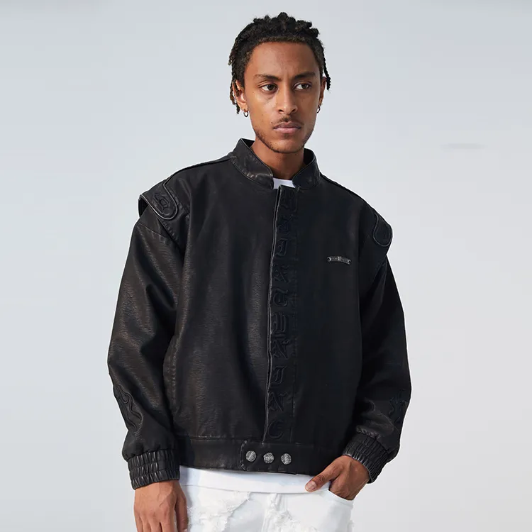 R69 Redh Fw22 FW22 Loose Fit Mock Two Piece Jacket Unisex-3