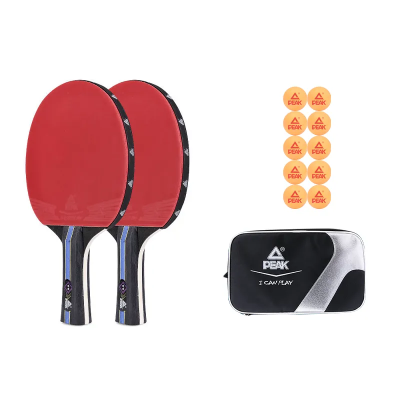 PEAK Ping Pong Paddles Unisex All Wood Set-1