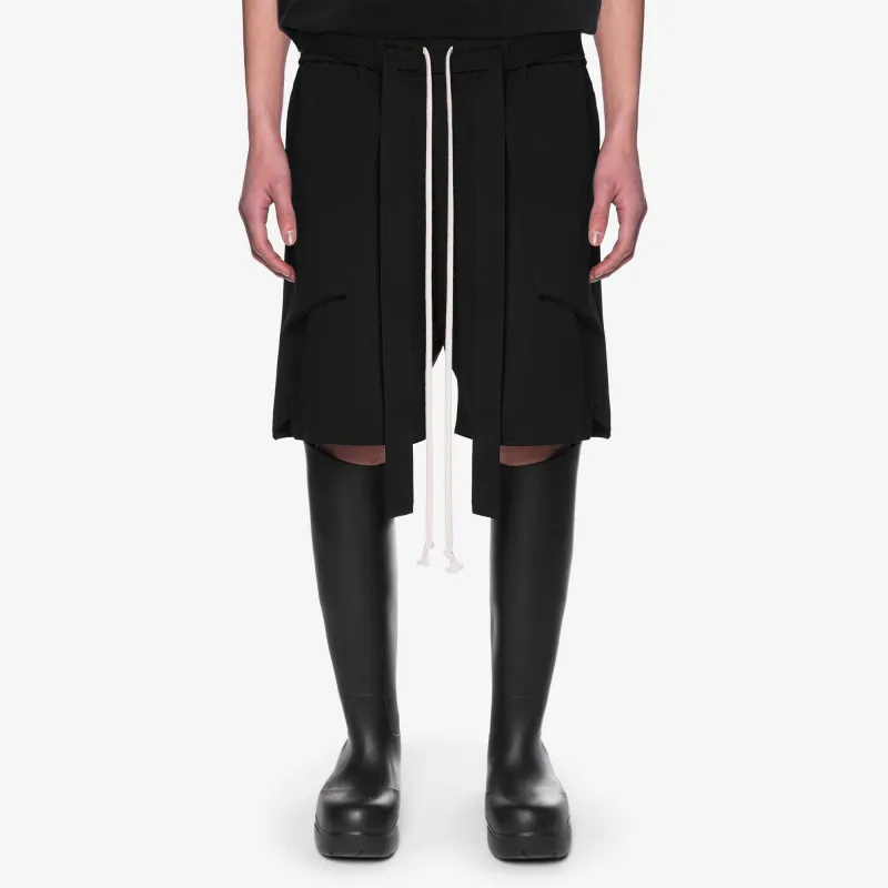 ARNODEFRANCE Shorts Unisex Black-1