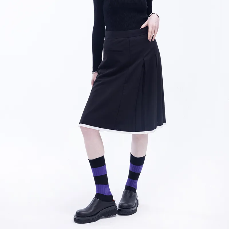 Cubic Casual Long Skirts Women's-7