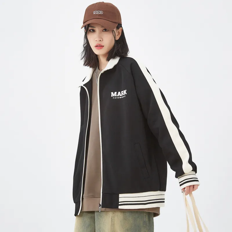 FAIRWHALE Jackets Unisex Black-4