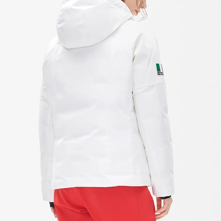 FILA Down Jacket Women's White Jade Color-4