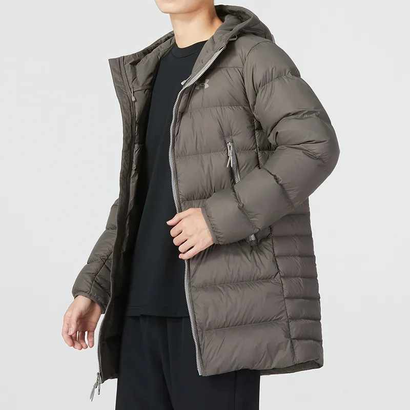 Under Armour Down Jacket Men's Brown-4