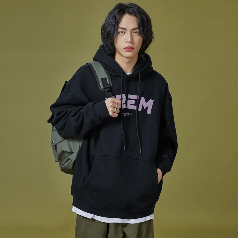 OREM ONE Hooded Loose Fit Regular Sweatshirt Unisex-35