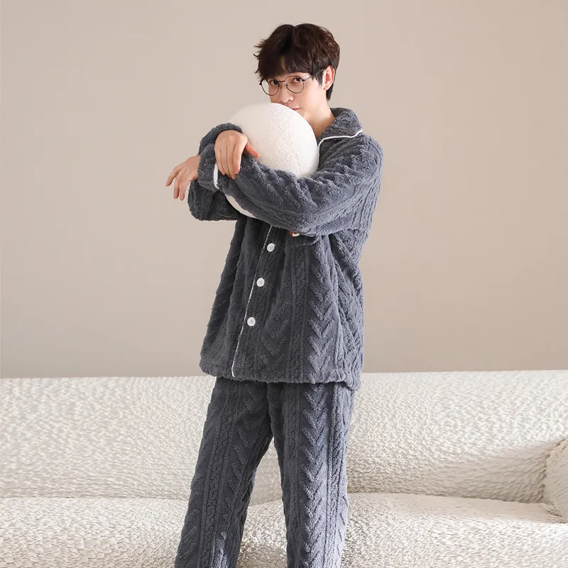 XUANZHITING Men Pajama Sets-13