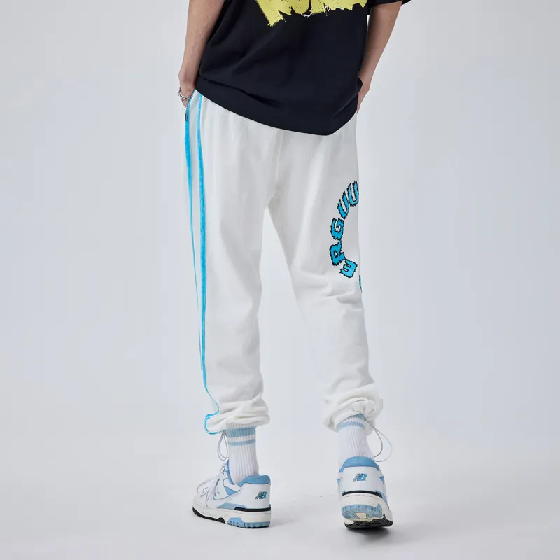 Guuka Casual Pants Unisex White-3