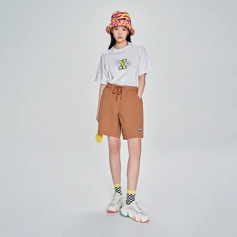Lee Xline Casual Shorts Unisex Brown-2