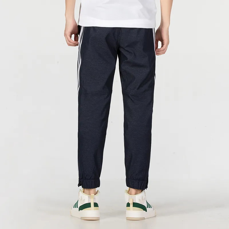 Adidas Knitted Sweatpants Men's Blue-3