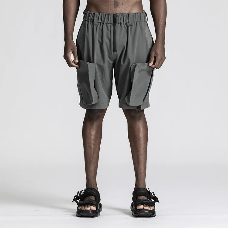 NORVINCY Loose Fit Multicolor Casual Shorts Unisex-7