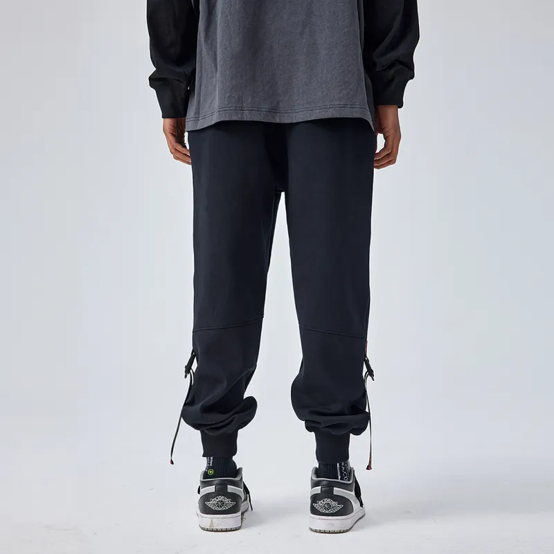 Guuka Knitted Sweatpants Men Gray-5