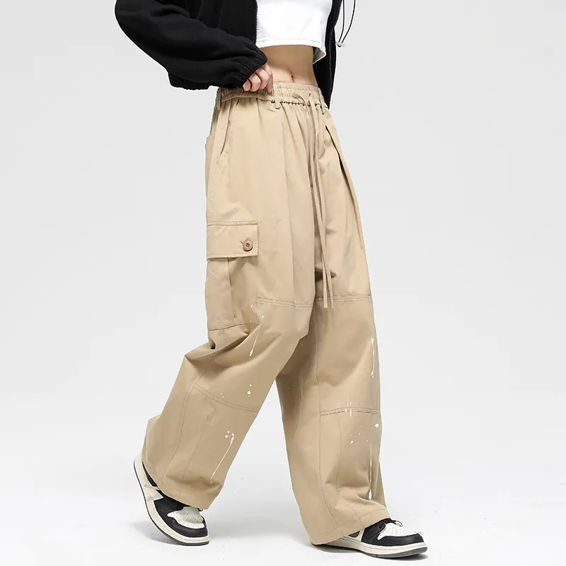 SCRM Straight Moderate Casual Pants Unisex-9