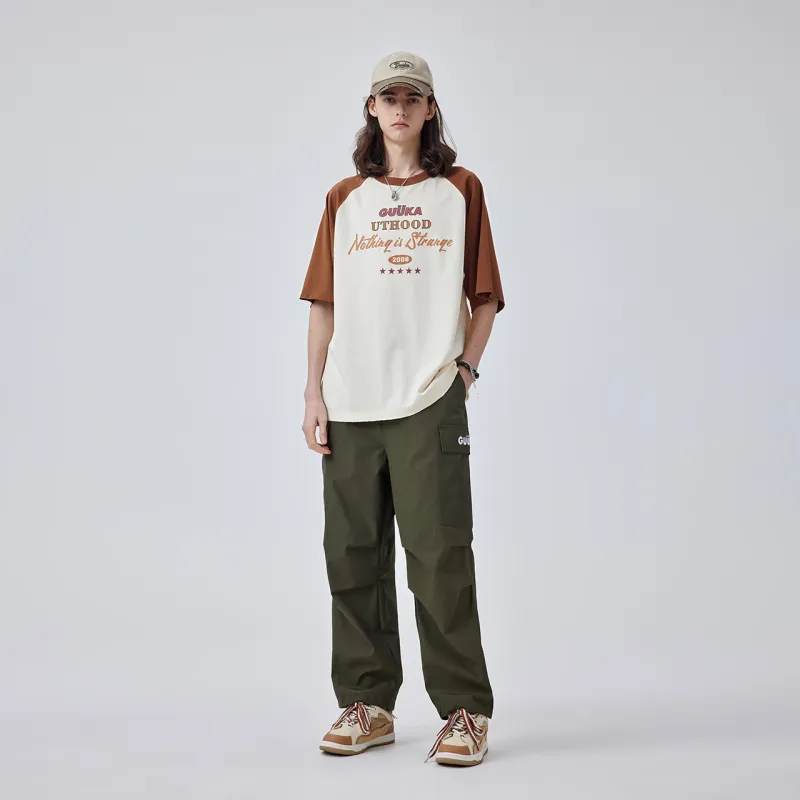 Guuka T Shirts Men Beige Yellow-3