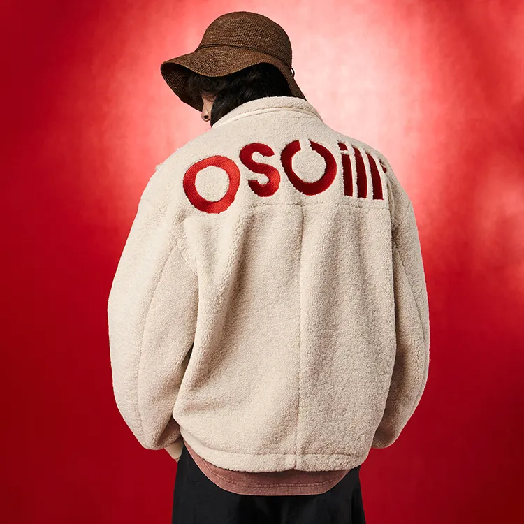 OSCill FW22 Puffer Jacket Unisex Ecru-2