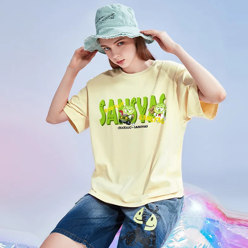 SANSYAS Vegetable Genie Co branded Model T Shirts Unisex-9
