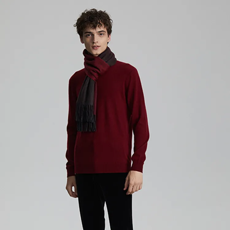 LIU·JO UOMO Cashmere Sweaters Men Dark Red-2