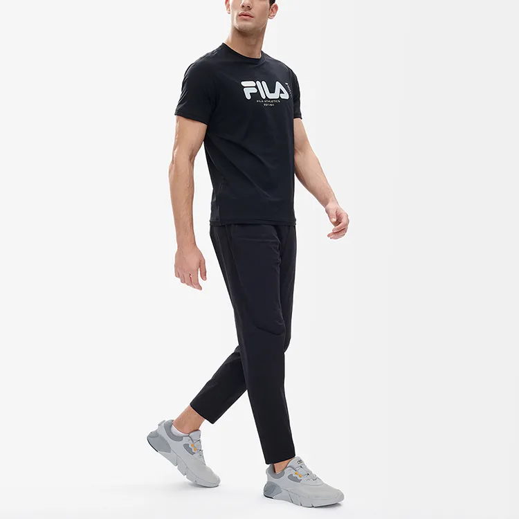 FILA Athletics T Shirt Men's Royal Blue-2