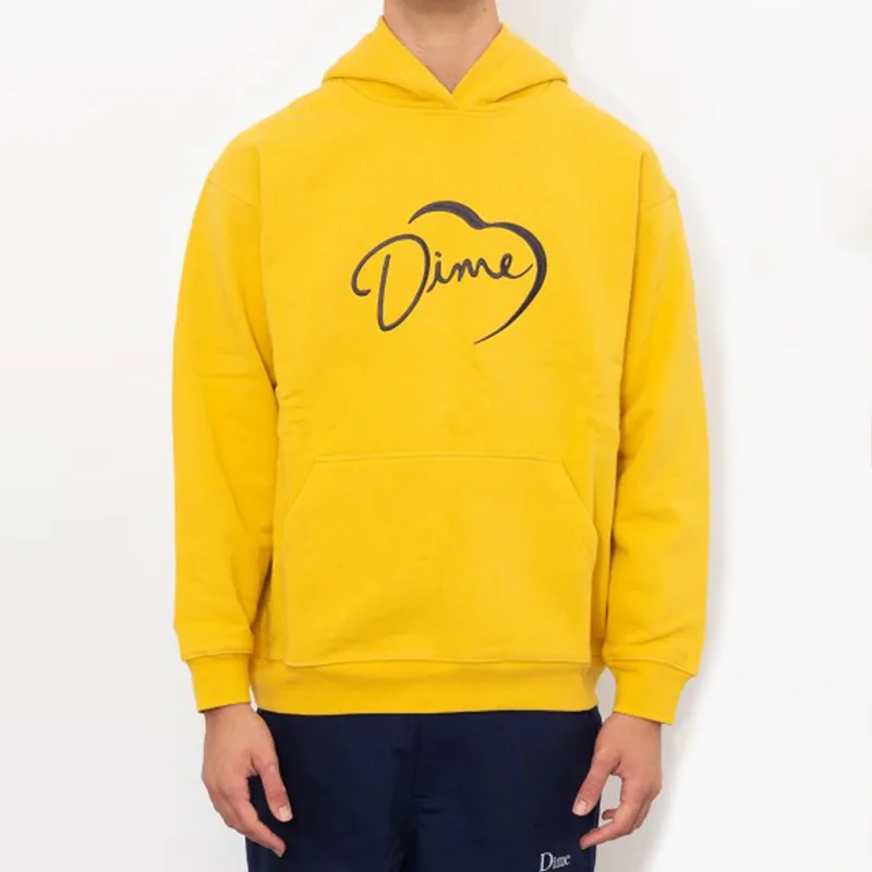 Dime Sweatshirts Unisex Yellow-2