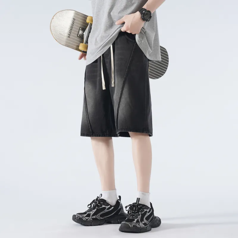 PAKA Denim Shorts Men-6