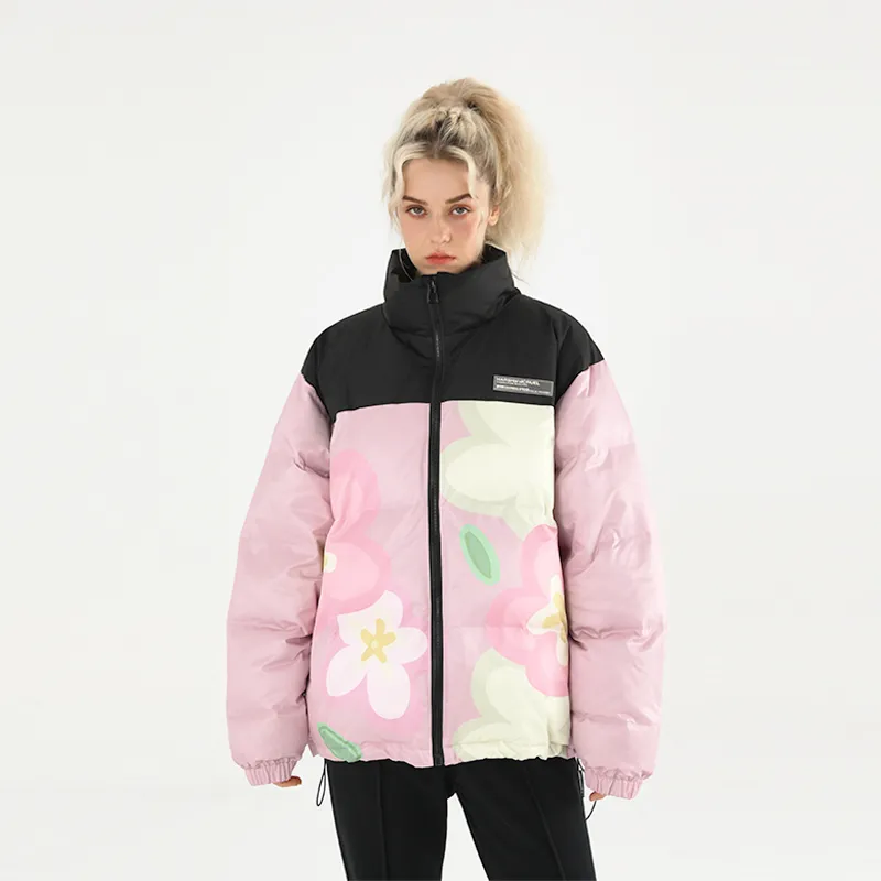 HARSH AND CRUEL Puffer Jacket Unisex Multicolor-8