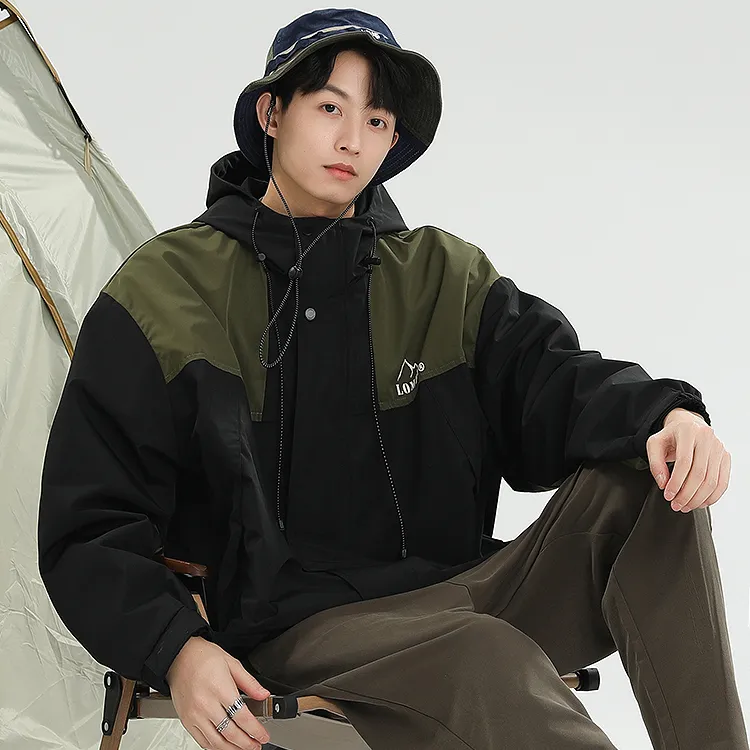 LOMBT Spring And Fall Season Windbreaker Jacket Unisex-3