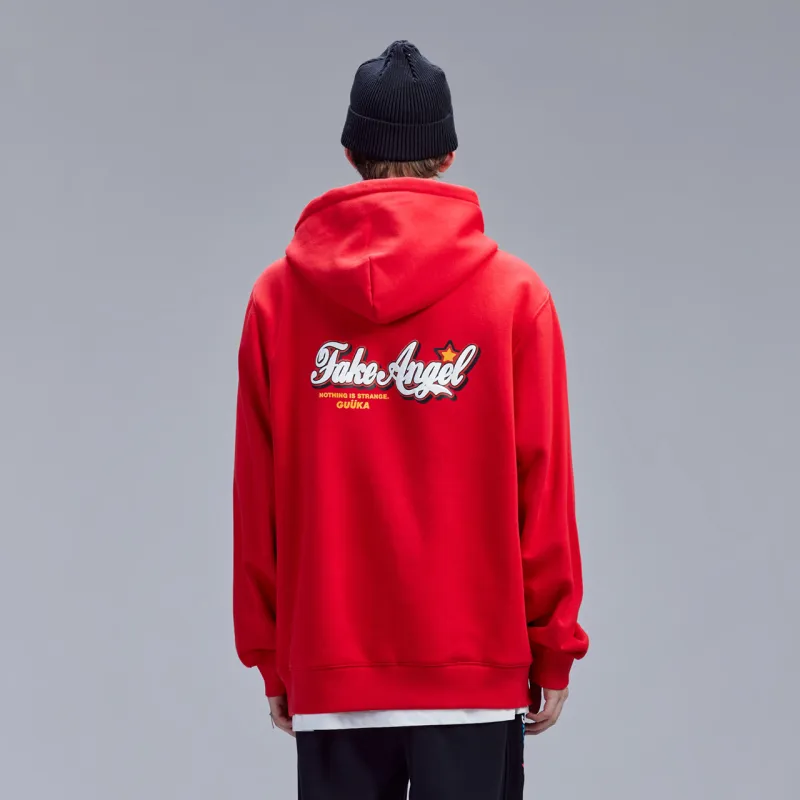 Guuka Sweatshirts Unisex Red-6