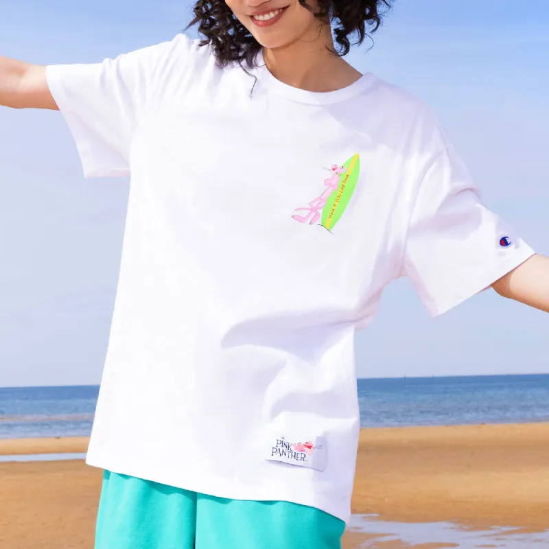 Champion x PINK PANTHER T Shirt Unisex-4