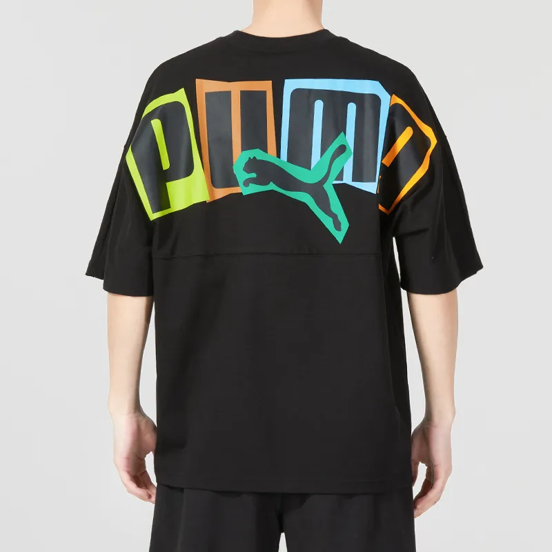 PUMA CLASSICS T Shirts Men Black-4