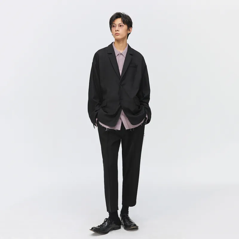 SIMPLE PROJECT Straight Casual Pants Unisex-3
