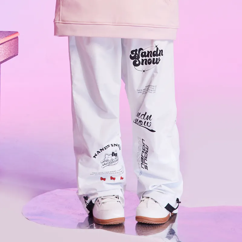 Sanrio X NANDN NANDA X Cinnamoroll Ski Pants Unisex-9