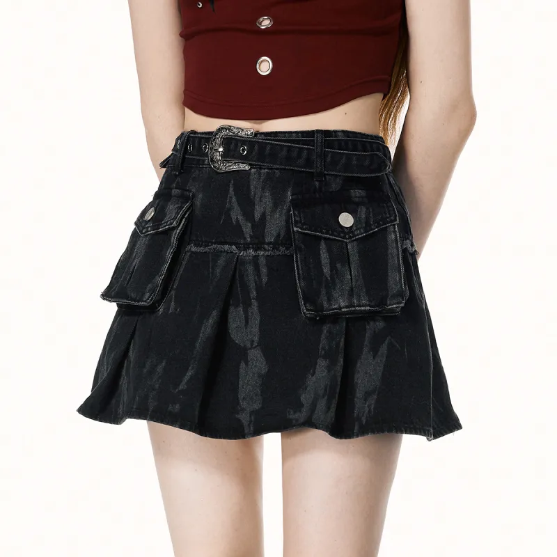 I'M ONE Cargo Short Skirts Women's-2