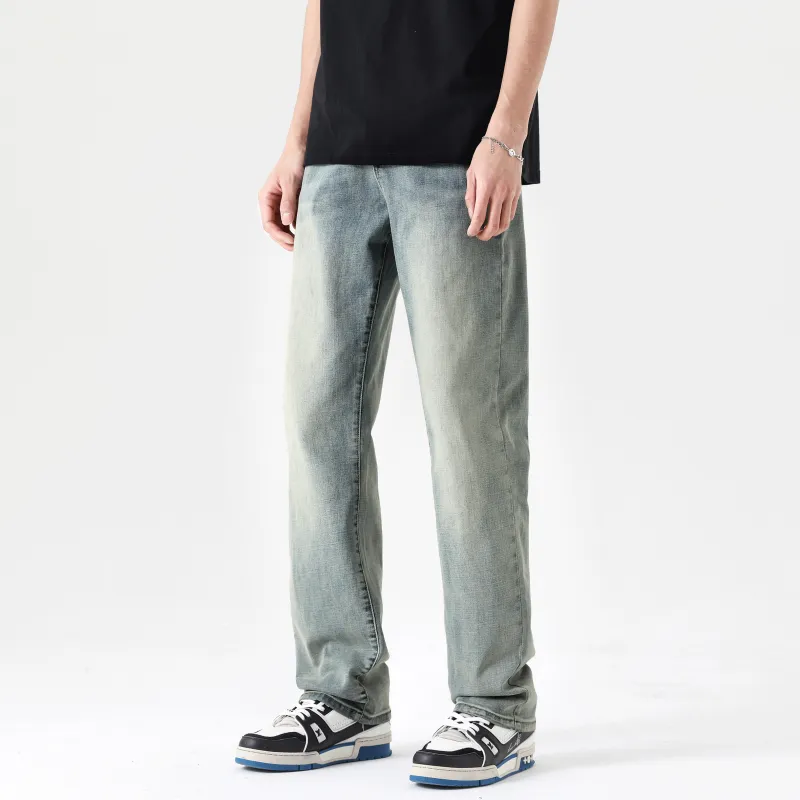 UNKNOWTAL Jeans Unisex Yellow Mud-15