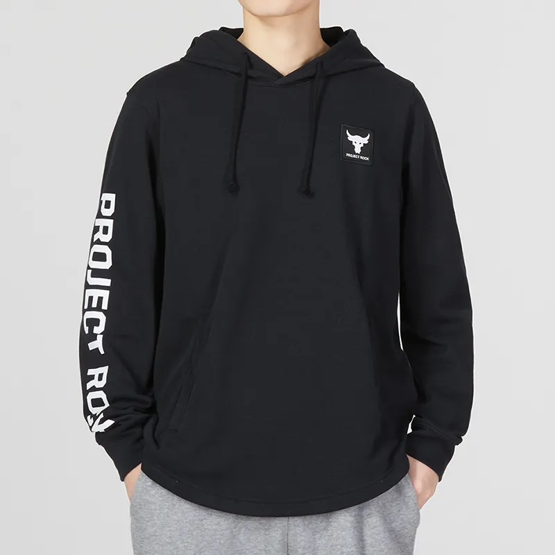 Under Armour Rock Sweatshirts Men Black-4