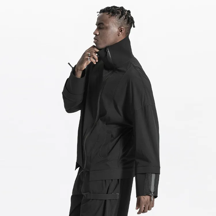 NORVINCY British Urban Techwear Windproof Flight Jacket Unisex-4