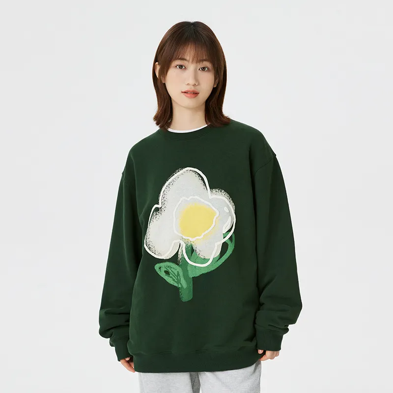 CONKLAB Crew Neck Loose Fit Regular Sweatshirt Unisex-3