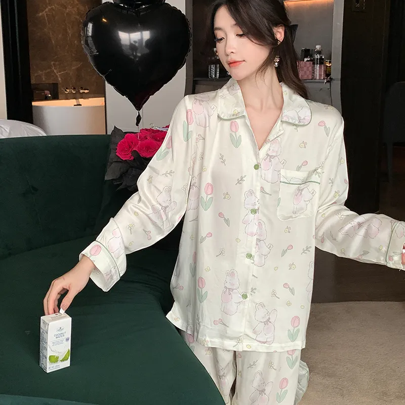 Flow Yarn Women's Pajama Sets-9