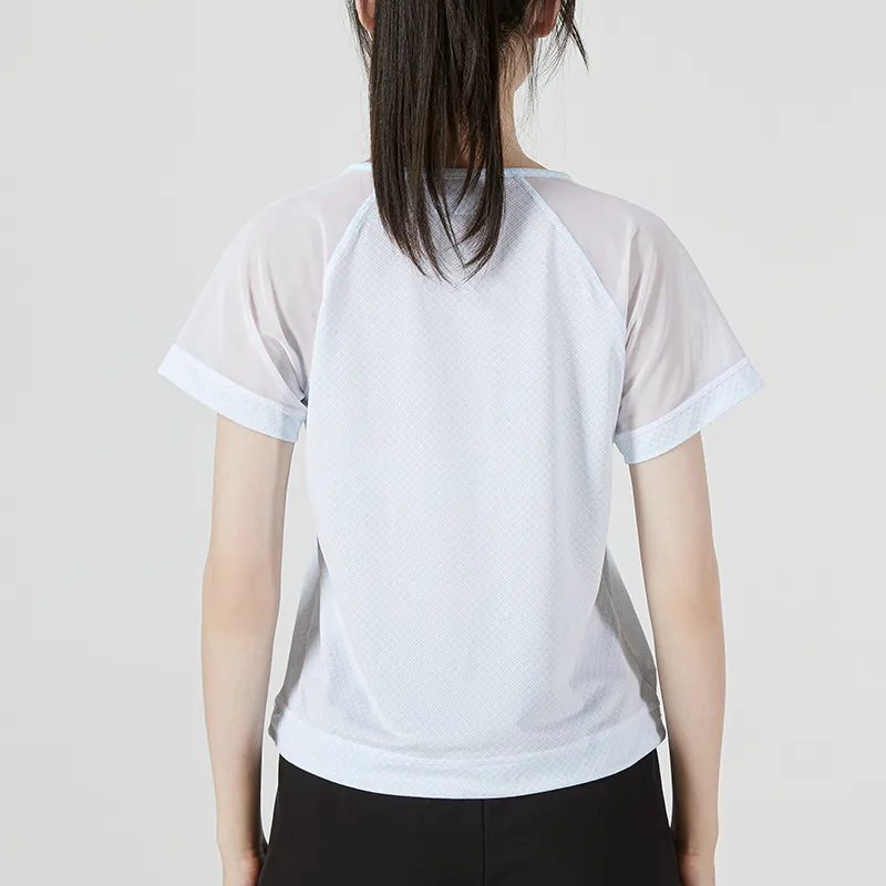 Columbia Raglan Sleeve T-Shirt Women's White-4