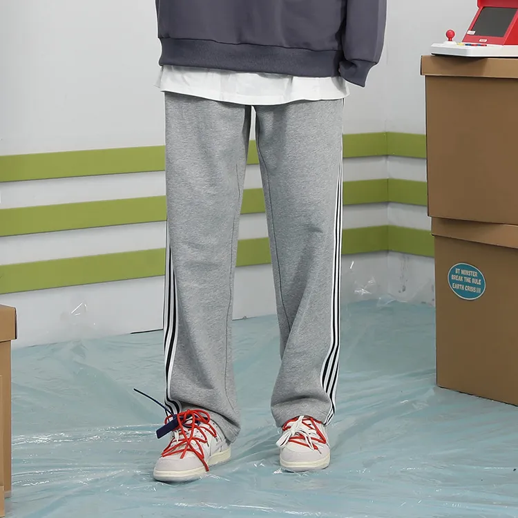 Bt Straight Casual Pants Unisex-7
