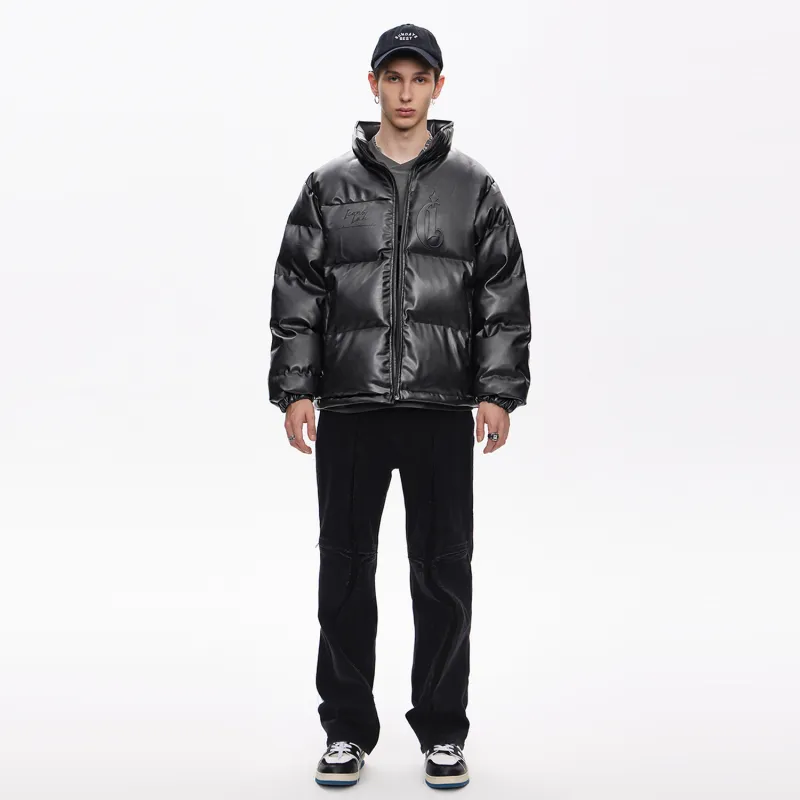 ICONS Lab Puffer Jackets Unisex Black-2