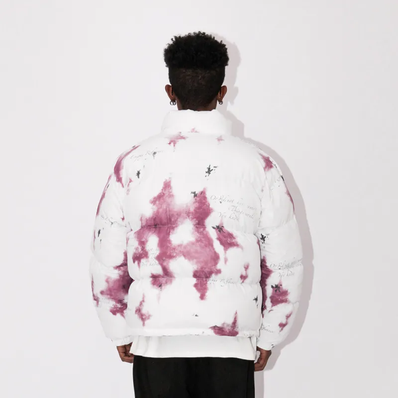 EMPTY REFERENCE Puffer Jacket Unisex White-3