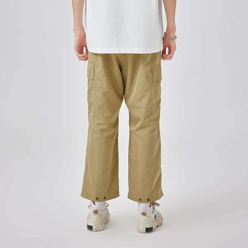 Guuka Cargo Pants Men Dark Khaki-5
