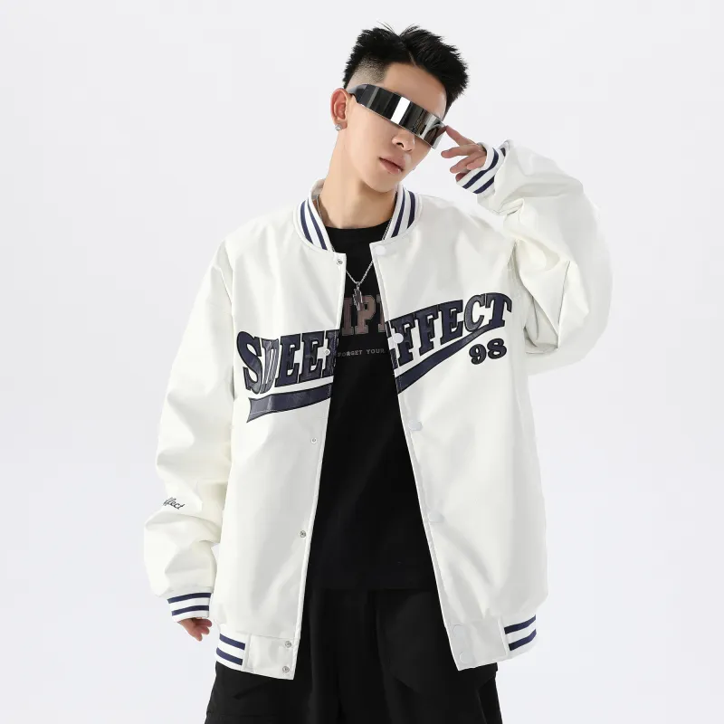 SIDEEFFECT Baseball Jacket Coat Unisex-13
