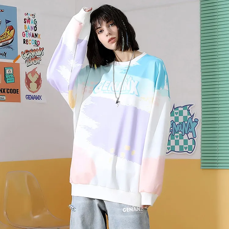 GENANX Sweatshirt Unisex Dazzling Print-3