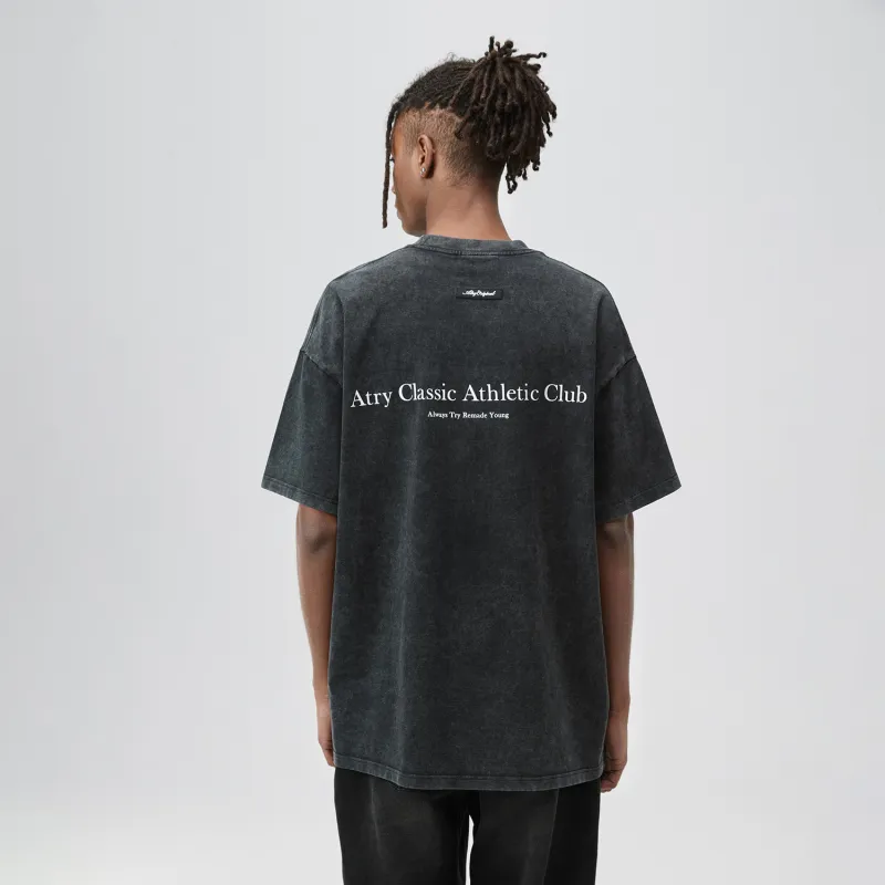 Atry Alphabet Slogan Series T Shirts Unisex-4
