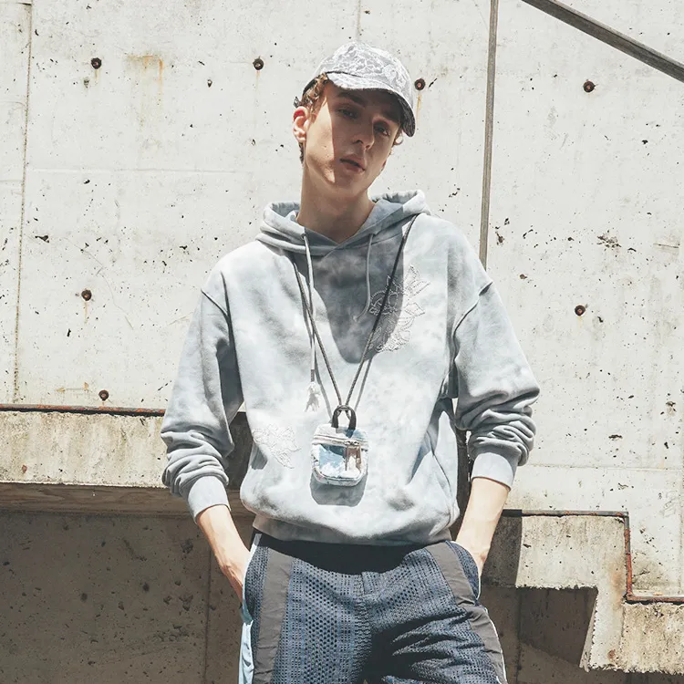 DAVID NAMAN Sweatshirts Men Gray-2