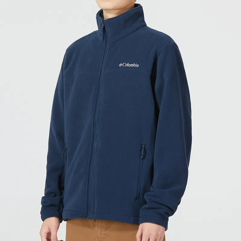 Columbia Waterproof And Windproof Windbreaker Jacket Men's Navy Blue-9