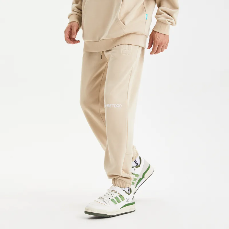 GUKUUL Jogger Casual Pants Unisex Khaki-3