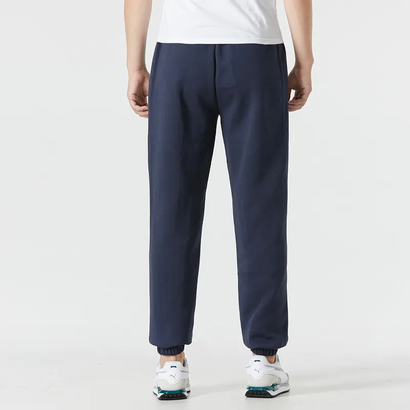 PUMA Knitted Sweatpants Men Navy Blue-4