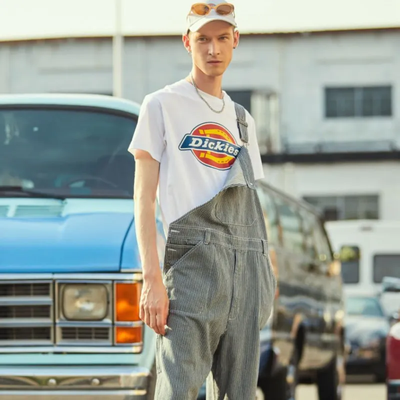 Dickies Jumpsuits Men Navy Blue-2
